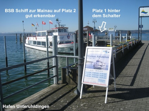 Werbung in Unteruhldingen