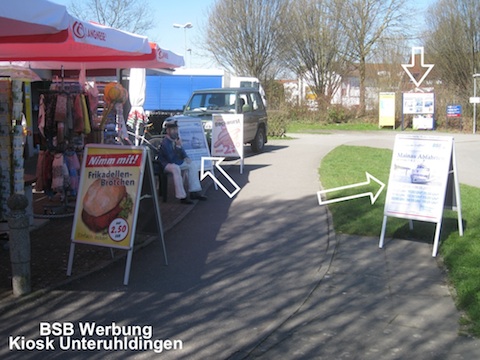 Werbung in Unteruhldingen