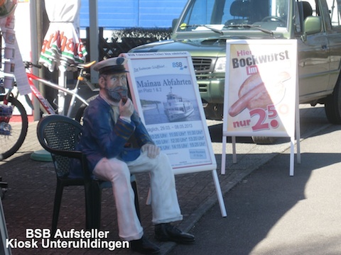 Werbung in Unteruhldingen