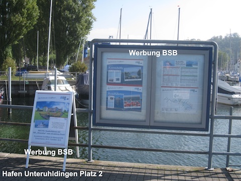 Werbung in Unteruhldingen