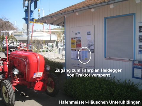 Werbung in Unteruhldingen