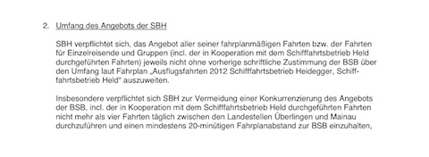 Werbung in Unteruhldingen