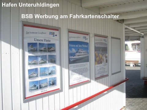 Werbung in Unteruhldingen
