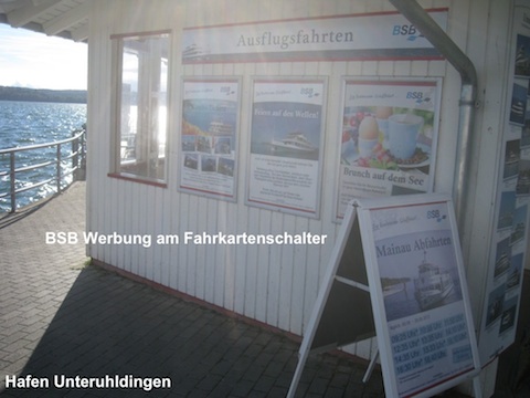 Werbung in Unteruhldingen